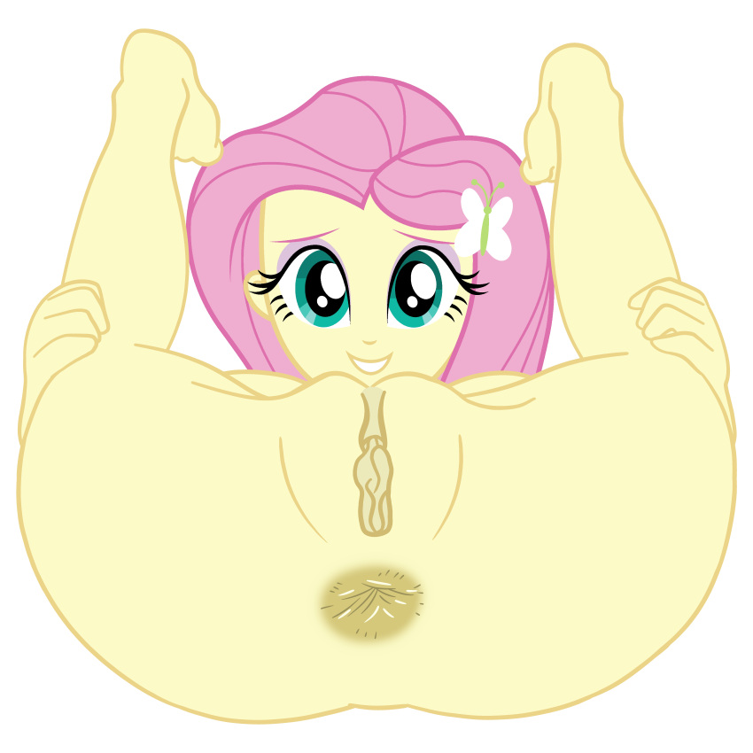 1girl 1girls ano culo enfoque_culo agarre_culo culo grande ojos_azules culo_burbuja ano cndhpr mujer_completamente_desnuda mujer_completamente_desnuda chicas_ecuestria_solo_mujer_fluttershy la amistad_es_una_sonrisa mágica piernas felices arriba mirando_al_visor my_little_pony desnudo cabello_rosado suelas de coño theborman06 piel_amarilla