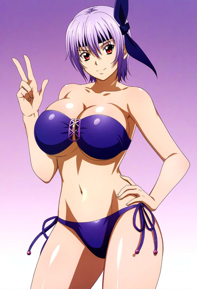 1girl seductor ayane ayane_(doa) piernas_desnudas pechos grandes bikini escote dead_or_alive dead_or_alive_2 dead_or_alive_3 dead_or_alive_4 dead_or_alive_5 dead_or_alive_6 dead_or_alive_xtreme dead_or_alive_xtreme_2 dead_or_alive_xtreme_3 dead_or_alive_xtreme_3_fortune dead_or _alive_xtreme_beach_volleyball dead_or_alive_xtreme_venus_vacation doasuki kunoichi lavender_hair posando red_eyes silf tecmo