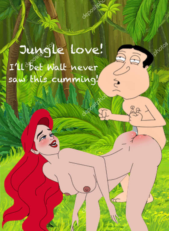 anal crossover disney family_guy glenn_quagmire princess_ariel sexo duro