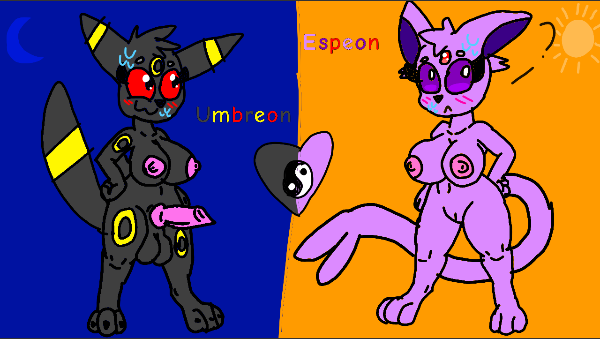 1futa 1girl 1girl1futa abbygale_purple_eevee_kit anthro bolas cuerpo_negro fondo_azul tetas pechos canino pene_canino gato polla polla dickgirl dickgirl/hembra perro espeon felino hembra peludo furry_female futanari alta resolución intersexual pezones luna fondo_naranja pene pokemon pokemon_(especies) cuerpo_púrpura coño sol tagme tetas tetas umbreon uwu vagina yin_yang