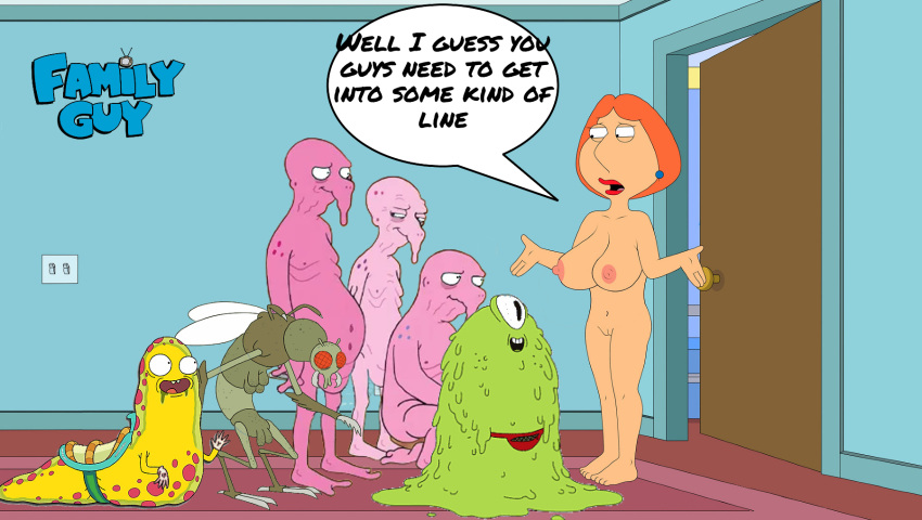 alien_humanoid chico_de_familia sexo_en grupo lois_griffin milf desnudo_mujer coño