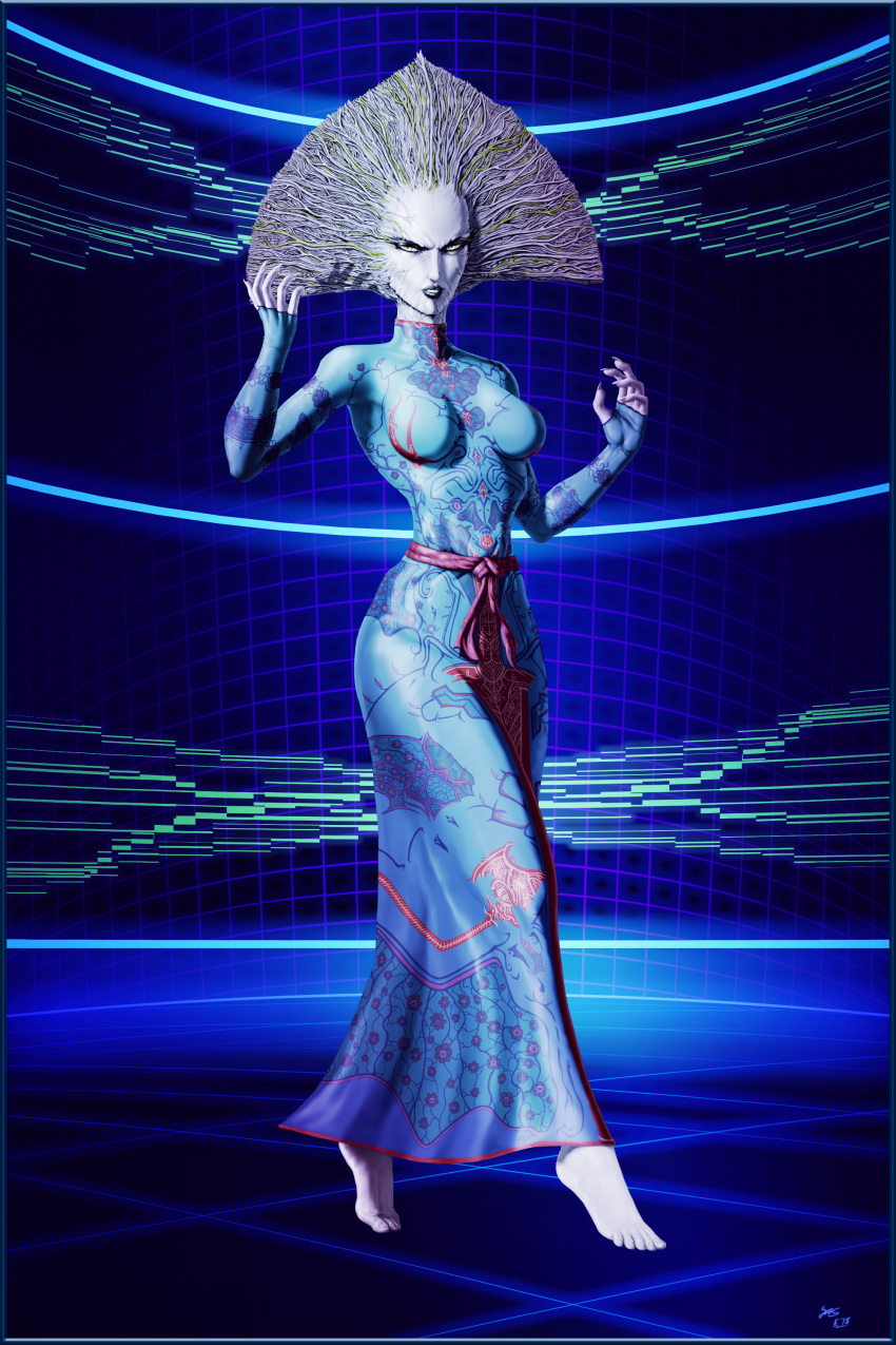 inteligencia_artificial solicitud_artista azakachi-rd-17 senos placa de circuito vestido_largo mangas_largas sin_zapatos solicitud shodan system_shock cuello alto pelo_alambre