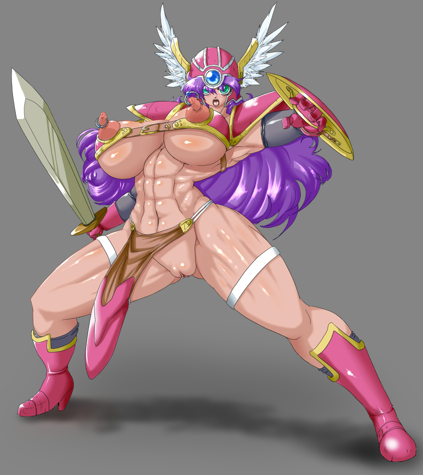 pechos_grandes pechos_grandes bikini_armor pechos bimbo ropa dragon_quest dragon_quest_iii cachonda pechos_enormes kimchi_bancho milf piercing_pezón soldado seductor_(dq3) tagme