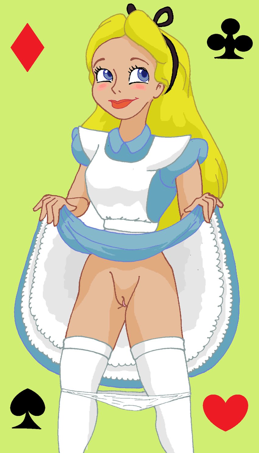 alice_(disney) alice_in_wonderland alice_in_wonderland_(1951_film) alice_liddell disney duckymomoisme coño etiqueta