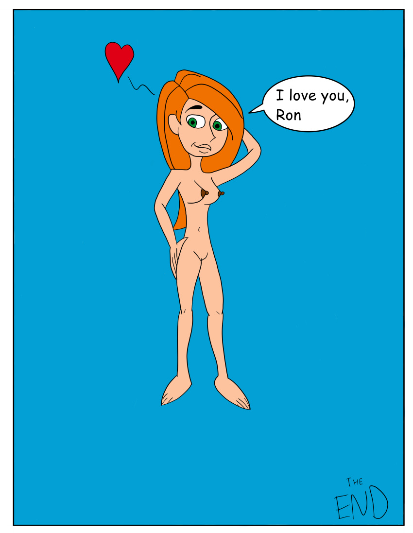 pechos grandes fondo azul pechos cómic disney canal disney corazón kim_possible kimberly_ann_possible matiriani28 pezones desnuda desnuda quitándose la ropa