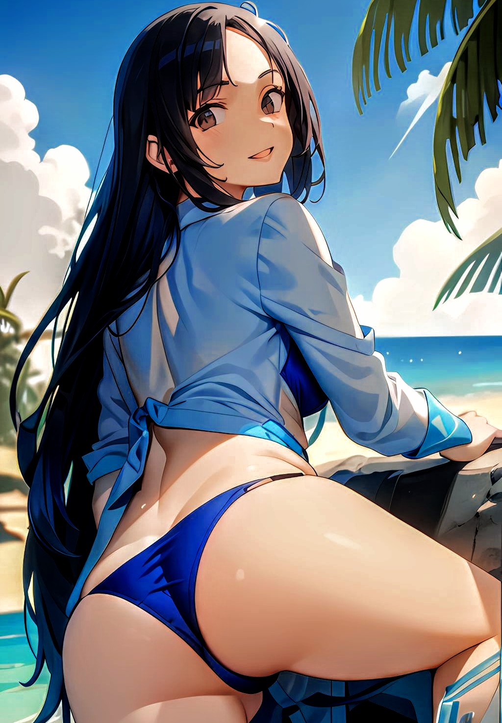 1 chica ai_generated anime_coloring culo atractivo playa bikini edited_art foco femenino femenino_humano solo femenino mujer_sola novia caliente sexy irresistible piernas naturaleza traviesa provocativa seductora seducción seductora seductora_mujer sensual sexy solo_mujer solo_enfoque solo_humano tagme tentación tentador muslos esposa