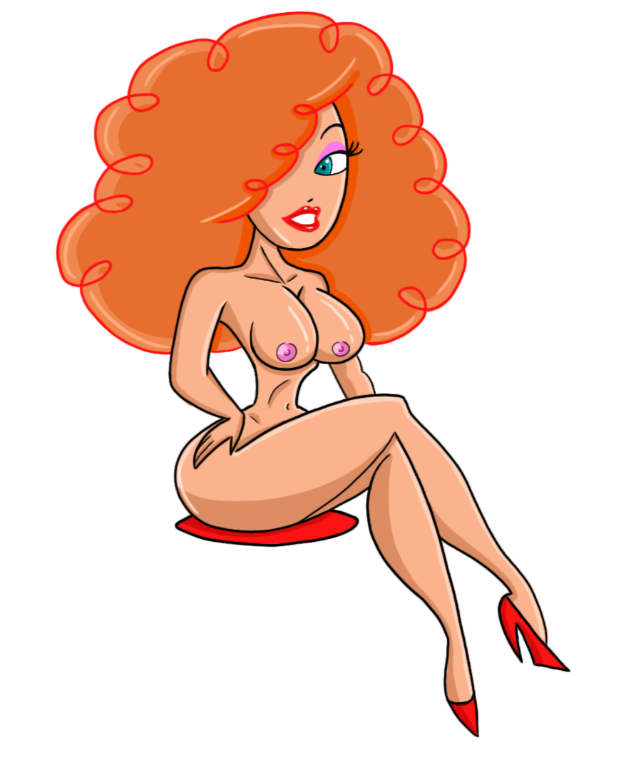 1 chica 1 chica pechos cartoon_network solo mujeres miss_bellum pezones desnuda desnuda desnuda mujer pawg chicas superpoderosas cabello rojo rule34draw sara_bellum