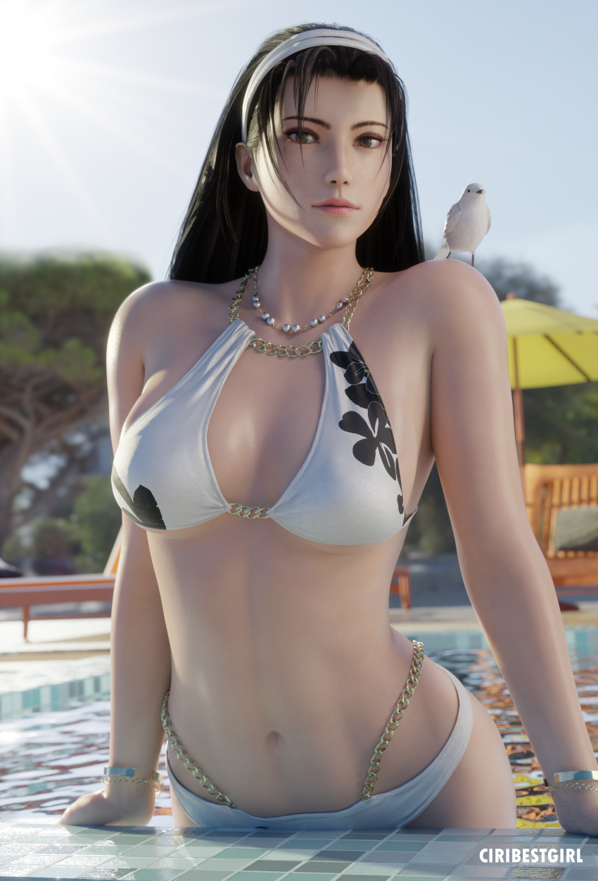 1Girl 3d ABS Athletic Athletic_female Big_ass Big_Breasts Bikini Ciribestgirl CLEAVAGE FUMAL_FOCU Ournament tekken_tag_tournament_2 grueso_thighs muslos húmedos